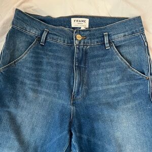 Frame Denim High Rise Women's Jeans in Blue